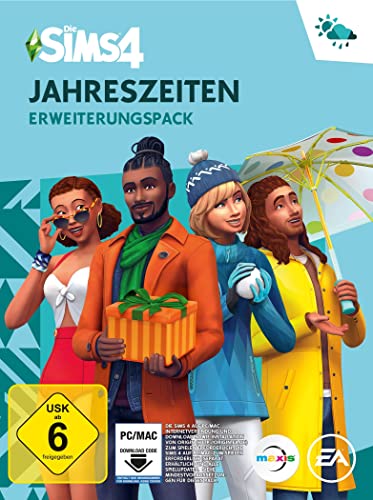 Die Sims 4 Jahreszeiten (EP5)| Erweiterungspack | PC/Mac | VideoGame | Code in der Box | Deutsch