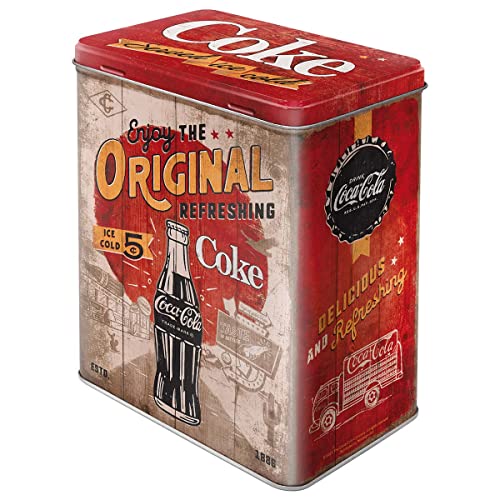 Nostalgic-Art Retro Vorratsdose L, 3 l, Cola – Original Coke