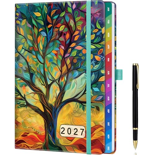 Terminplaner 2027 A5 – Buchkalender 2027, Kalender 2027, Wochenplaner 2027