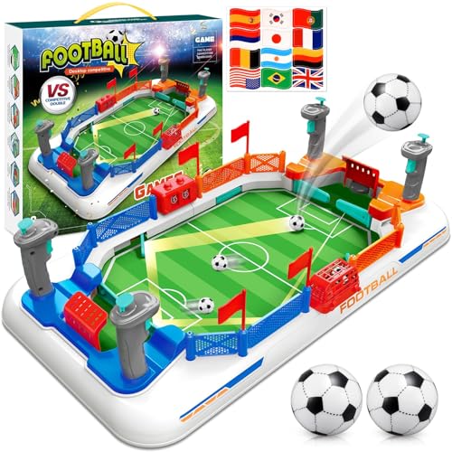 Fussball Geschenke Jungen, Tischkicker Geschenk Spielzeug Junge 3-10 Jahre