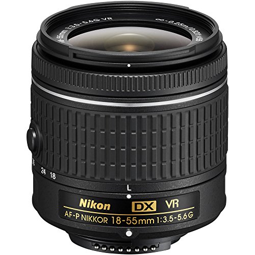 Nikon AF-P DX NIKKOR 18-55mm f/3.5-5.6G VR Objektiv für Nikon Modelle ab 2013 (Generalüberholt)