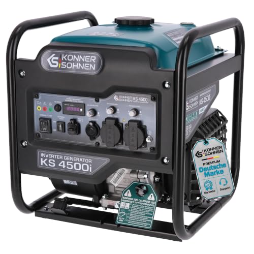 Könner&Söhnen KS 4500i Invertergenerator, max 4500W, Benzin stromerzeuger