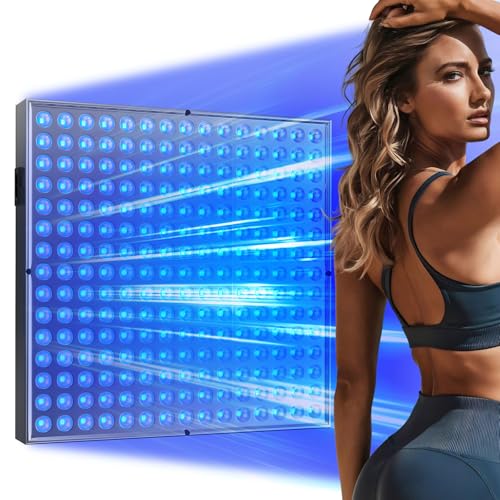 Jitesy Solarium für Zuhause,225PCS 460NM,Gesichtssolarium Seinstellbares Ständer Und Aufhängbare Haken,Gesichtsbräuner Solarium Für Zuhause Für Körper&Gesicht,Verschenken Self Tanning Drops*2