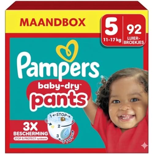 Pampers Baby-Dry Pants Windelhosen Größe 5-92 Windelhosen (11-17 kg)