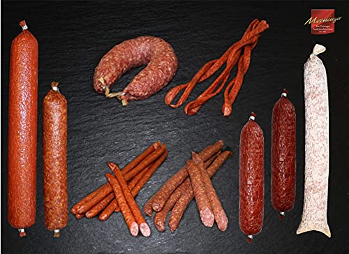 Wurstpaket mit Salami und Kochsalami I Salami Paket XXL I Wurst aus dem Thüringer Wald