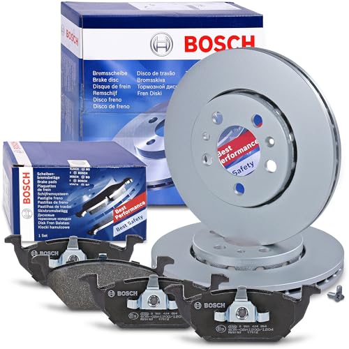 Bremsenset Vorderachse inkl. Bremsscheiben Vorne Ø 256 mm Belüftet und Bremsbeläge Vorne