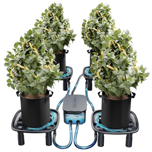 MARS HYDRO Automatik-Ablaufsystem mit Wasserpumpe für Indoor-Anbau 4 Stück