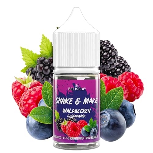Belissia Shake and Make Waldbeere Geschmack 30ml Lebensmittelaroma