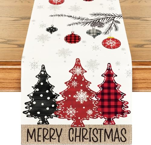 Weihnachtsdeko Innen Tischläufer Weihnachten Deko Weihnachtstischläufer Christmas Decorations Weihnacht Tischdeko Weihnachts Weihnachtsläufer Weinachtsdekorationen Tisch Dekoration Weiße