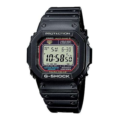 Casio G-Shock Multiband 6 funkgesteuertes schwarzes Harzarmband GW-M5610U-1ER