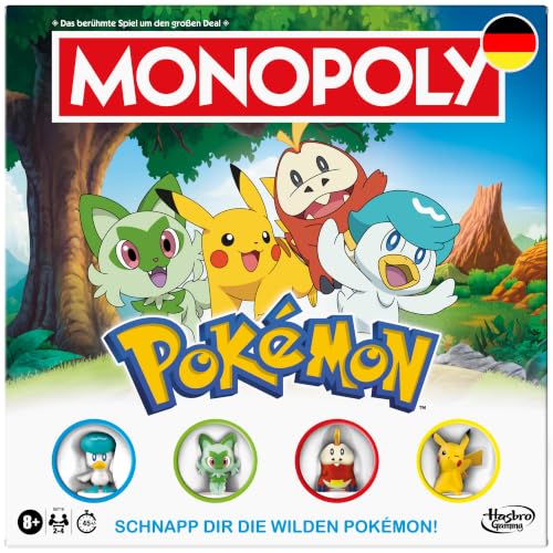 Monopoly Pokémon Edition Brettspiel - Deutsch Fassung