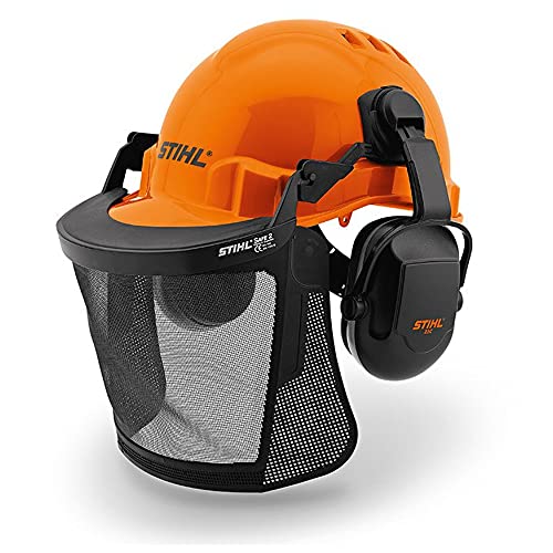Forsthelm Function Basic mit Visier & Gehörschutz – Schutzhelm für Forstarbeit, Motorsägenhelm mit Gesichtsschutz, verstellbar & komfortabel, ideal für Holzarbeit, Garten & Waldarbeit