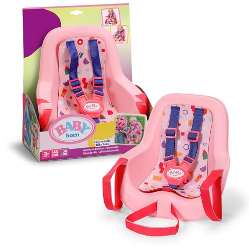 Baby Born Fahrradsitz zur Befestigung am Fahrrad für 43 und 36 cm Puppen