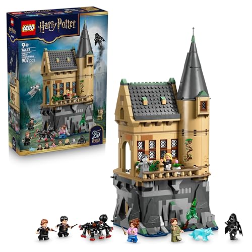 LEGO Harry Potter Schloss Hogwarts: Krankenflügel - DIY Set mit 7 Minifiguren - Modellbau mit Hermine und Ron Figuren - Kreatives Geschenk für Mädchen, Jungen und Fans ab 9 Jahren - 76463