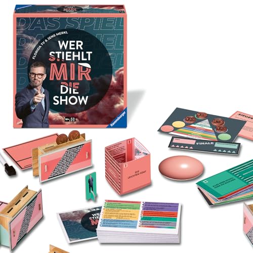 Ravensburger 24883 Wer stiehlt Mir die Show Das Quizspiel zur beliebten TV-Show von Joko Winterscheidt für 3-5 Spieler ab 10 Jahren
