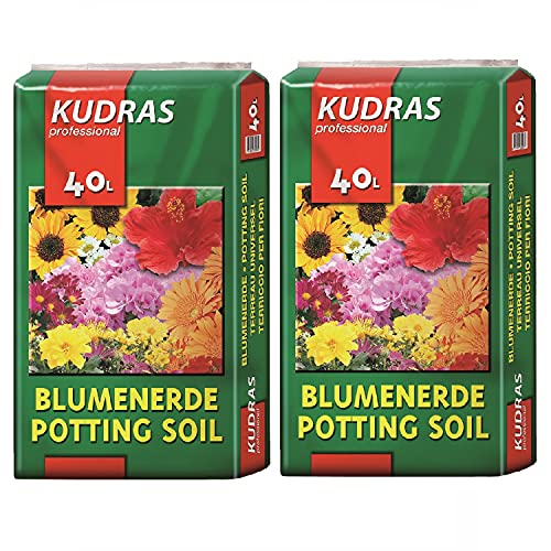 Kudras Blumenerde Universalerde 80L (2x40L Doppelpack)