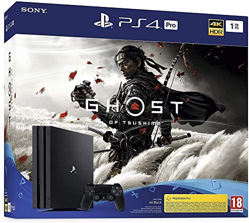 SONY Playstation 4 PRO Ghost of Tushima 1 to WiFi Noir