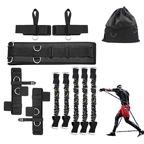 Widerstandsbänder Boxen Resistance Bands Boxing: Sfeexun Kampfsport Box Widerstandsbänder für Boxen Sport, Boxing Resistance Band für Kickboxen MMA, 300/200/150Lbs
