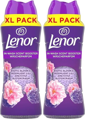 Lenor Wäscheparfüm Blütentraum 495g, Non-Stop Frische Für Bis Zu 12 Wochen Im Schrank (Packung mit 2)