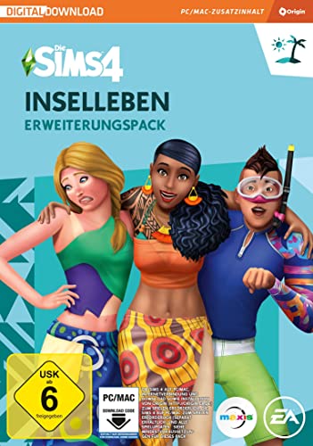 Die Sims 4 Inselleben (EP7) Erweiterungs-Pack PCWin-DLC |PC Download Origin Code |Deutsch