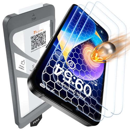 TAURI 3 Stück für iPhone 14 Panzerglas 6,1