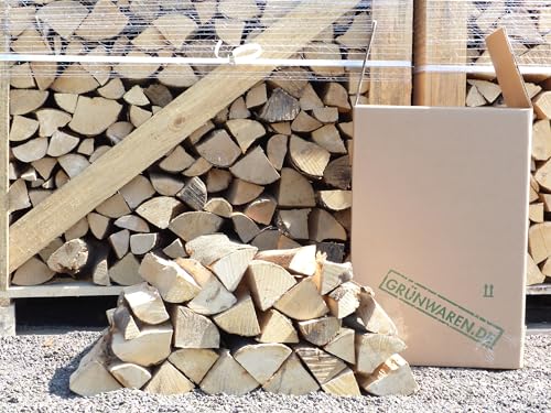 gruenwaren jakubik 180 kg trockene Buche, Kaminholz Brennholz Feuerholz Hartholz ca. 30 cm