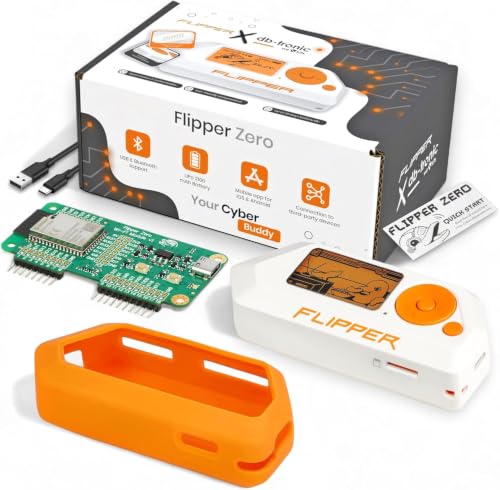 Flipper Zero Starter Kit | Flipper Zero | WiFi Board | Silikon Schutzhülle | Elektronisches All-in-One-Tool: RFID, NFC, Funksteuerung & Infrarot