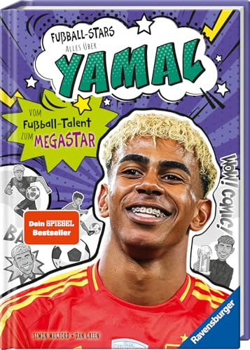 Fußball-Stars - Alles über Yamal: Spiegel-Bestseller, Erstlesebuch ab 7 Jahren, Fußball-Geschenke für Jungs und Mädchen (Megastars)
