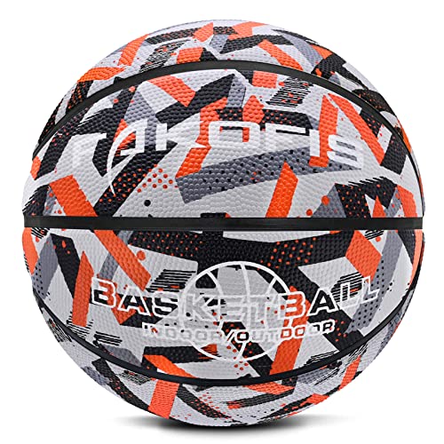 FAKOFIS Basketball Größe 3, Outdoor Indoor Street Basketball，Arena Training Erwachsene Anfänger Basketbälle