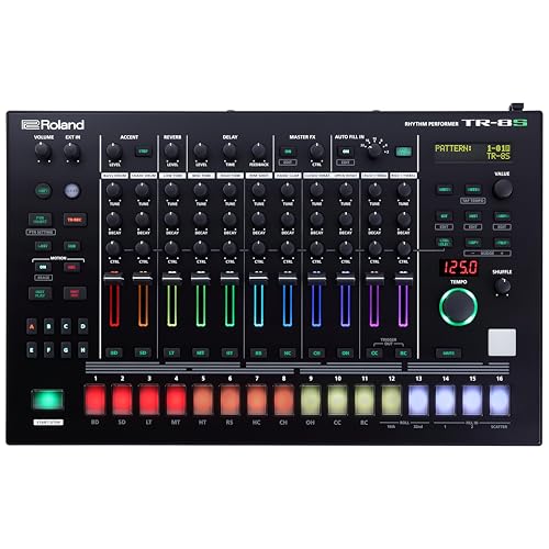 Roland TR-8S Rhythm Performer | Moderne Drum Machine mit klassischen TR-Drumsounds inkl. TR-808, TR-909, TR-707, TR-727, TR-606 & CR-78 | ACB-Technologie | 128 Kits | Anpassbare Effekte