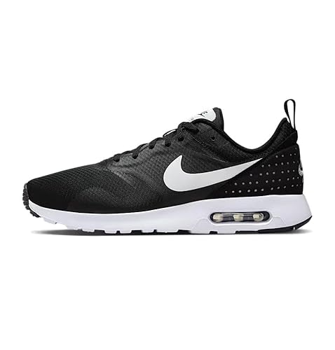 NIKE Air Max Herren Tavas Sneaker, schwarz / weiß, 44.5 EU
