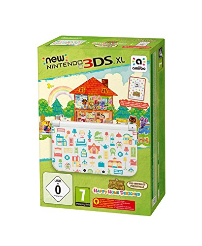 New Nintendo 3DS XL - Konsole (Special Edition) + Animal Crossing: Happy Home Designer (vorinstalliert)