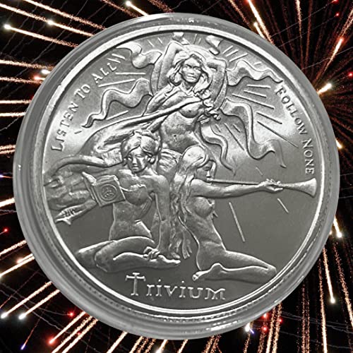999 Silver Shield Trivium Girls BU Round + Gratis Kapsel + Geschenkbeutel