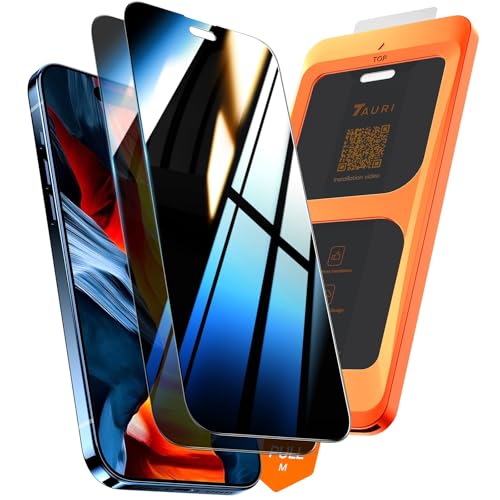 TAURI 2 Stück für iPhone 16 Pro Max Sichtschutz 6,9