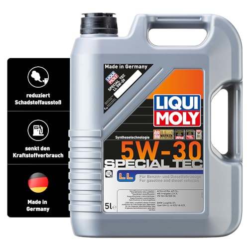 LIQUI MOLY Special Tec LL 5W-30 | 5 L | Synthesetechnologie Motoröl | 5 Liter | Art.-Nr.: 1193