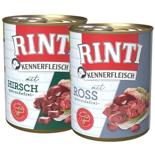 Rinti Kennerfleisch Multipack Ross & Hirsch 24 x 800 g