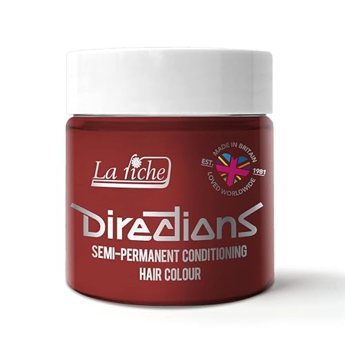 La Riche Directions Semi-Permanent Hair Color 100ml Tub - Pillarbox Red