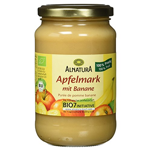 Alnatura Bio Apfelmark mit Banane, Vegan, 360g