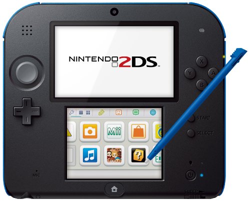 Nintendo 2DS - Konsole, blau und schwarz
