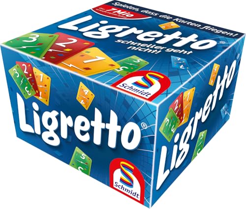 Schmidt Spiele 1101 Ligretto, blau, Kartenspiel