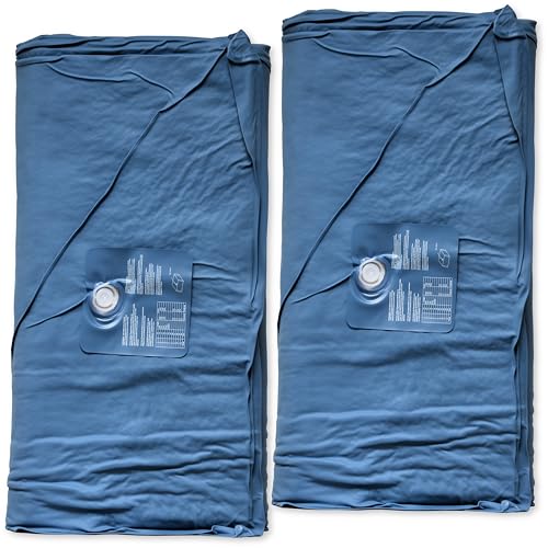 AQUA ROYAL Wasserbetten Matratzen Softside DUAL - Zwei Wasserkerne (beide Seiten) für 200x220 cm Wasserbett maximale Beruhigung F6