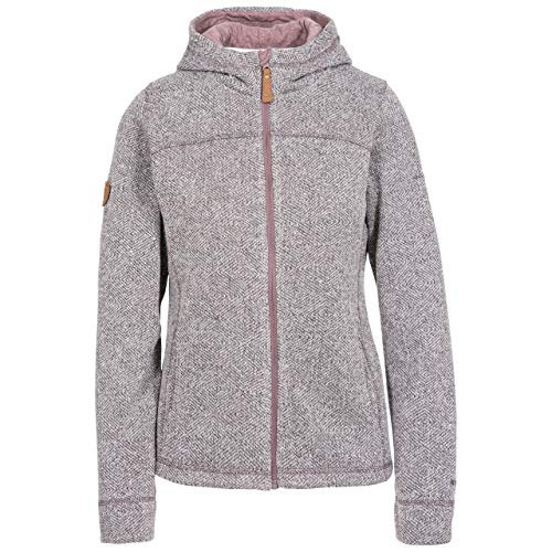 Trespass Damen Reserve Warme Microfleece Jacke mit Kapuze 260 g m , Dusty Heather, XXL EU