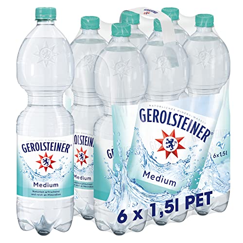 Gerolsteiner Medium EINWEG (6 x 1,5 l)
