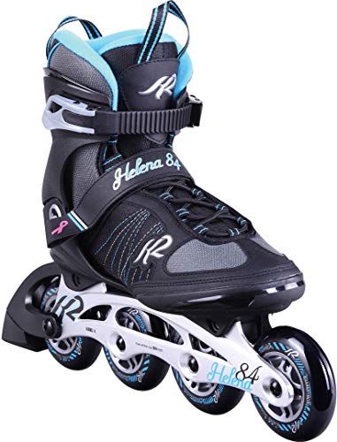 K2 Skates Damen Inline Skates Helena 84, Black - Blue, 30D0372.1.1.095