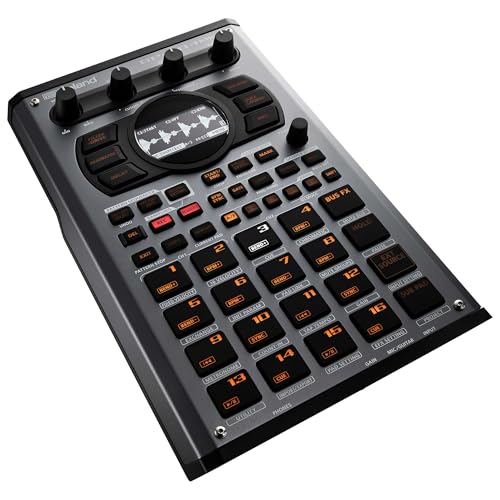 Roland SP-404MKII Creative Sampler und Effektunit | Der legendäre SP-404 Beatmaker mit zahlreichen modernen Upgrades | Schneller Workflow | 16 GB interner Speicher | 32-stimmig polyphon | 160 Samples