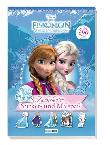 Disney Die Eiskönigin: Zauberhafter Sticker- und Malspaß: über 500 Sticker