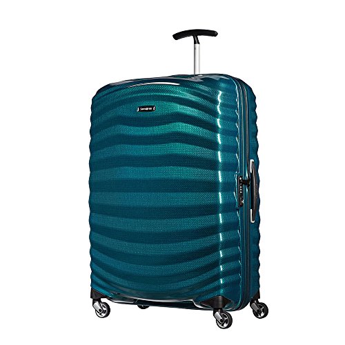 Samsonite Lite-Shock - Spinner L Koffer, 75 cm, 98.5 L, blau (Petrol Blue)