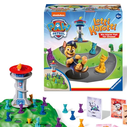 Ravensburger 22372 - PAW Patrol Lotti Karotti, Spiele-Klassiker mit den Serienhelden aus PAW Patrol, für 2 bis 4 Kinder ab 4 Jahren - Geburtstagsgeschenke