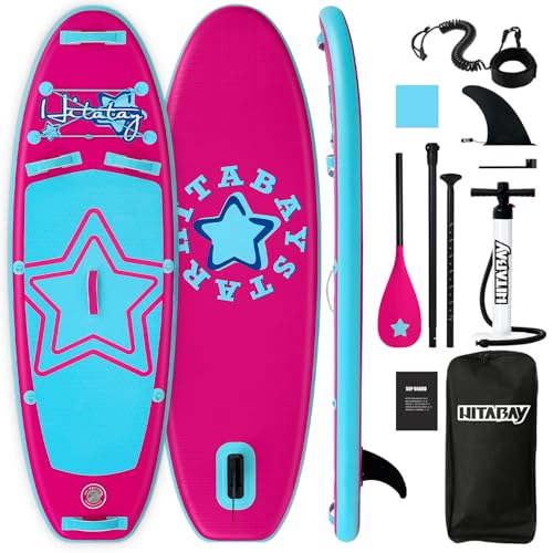 Stand Up Paddle Board im Set für Jugendliche & Kinder SUP Board Set inkl. Komplettes Zubehör, 75kg/80kg/120kg Kids SUP-Board Aufblasbar