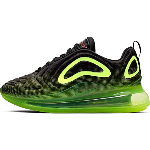 Nike Herren Air Max 720 (gs) Leichtathletikschuhe, Mehrfarbig (Black/Bright Crimson/Volt 000), 39 EU